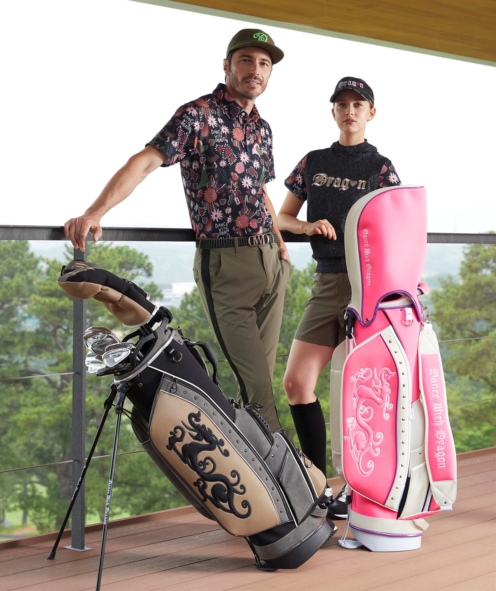エアスタンドキャディバッグ | DANCE WITH DRAGON | ウィッツ公式