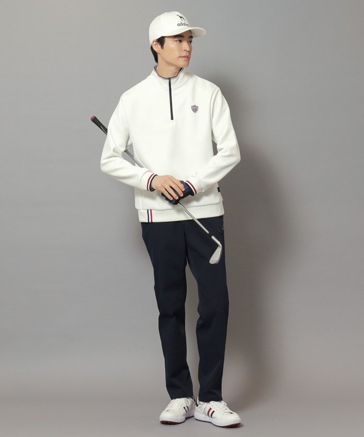 新レーベル ADABAT NAVY】せとはるコラボ ハーフジッププルオーバー