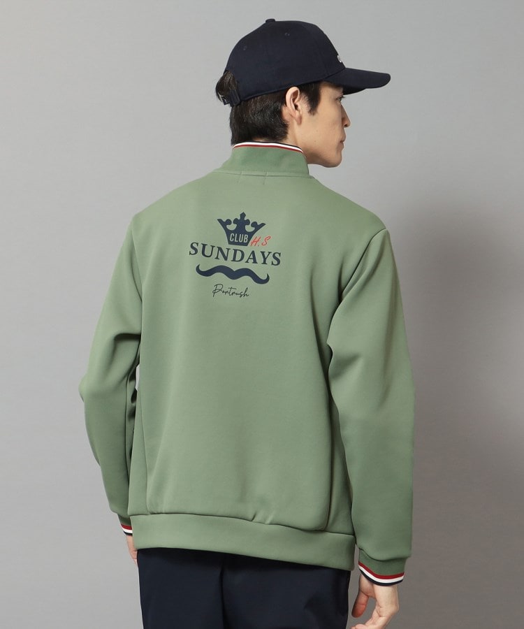 新レーベル ADABAT NAVY】せとはるコラボ ハーフジッププルオーバー