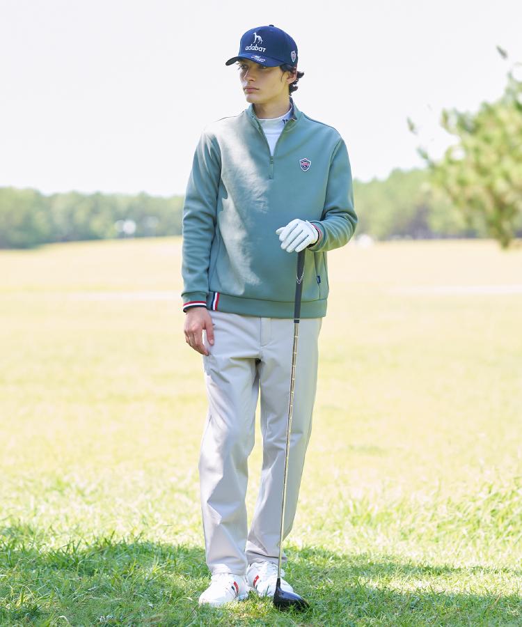 新レーベル ADABAT NAVY】せとはるコラボ ハーフジッププルオーバー