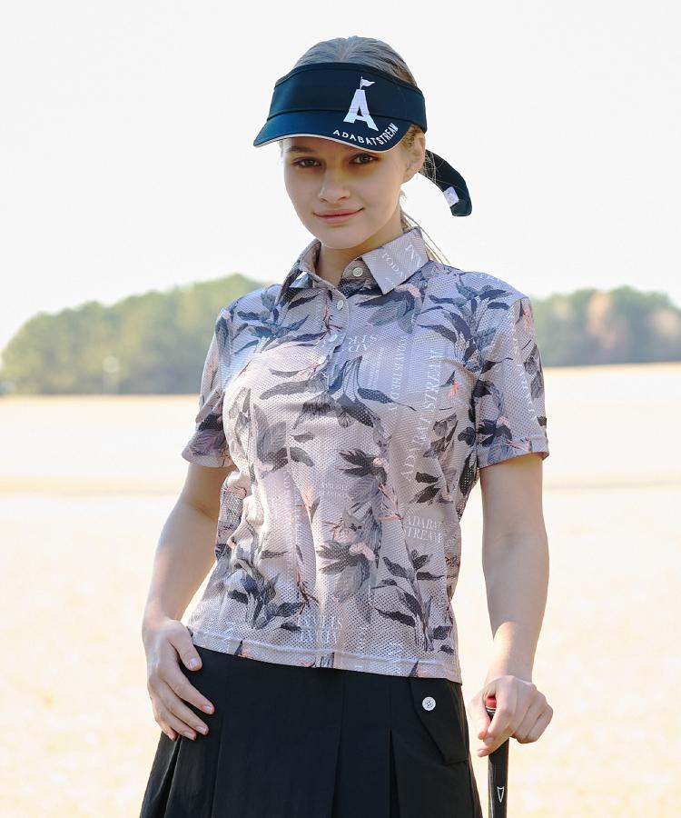 トロピカルメッシュ半袖ポロシャツ（ポロシャツ） | ADABAT STREAM