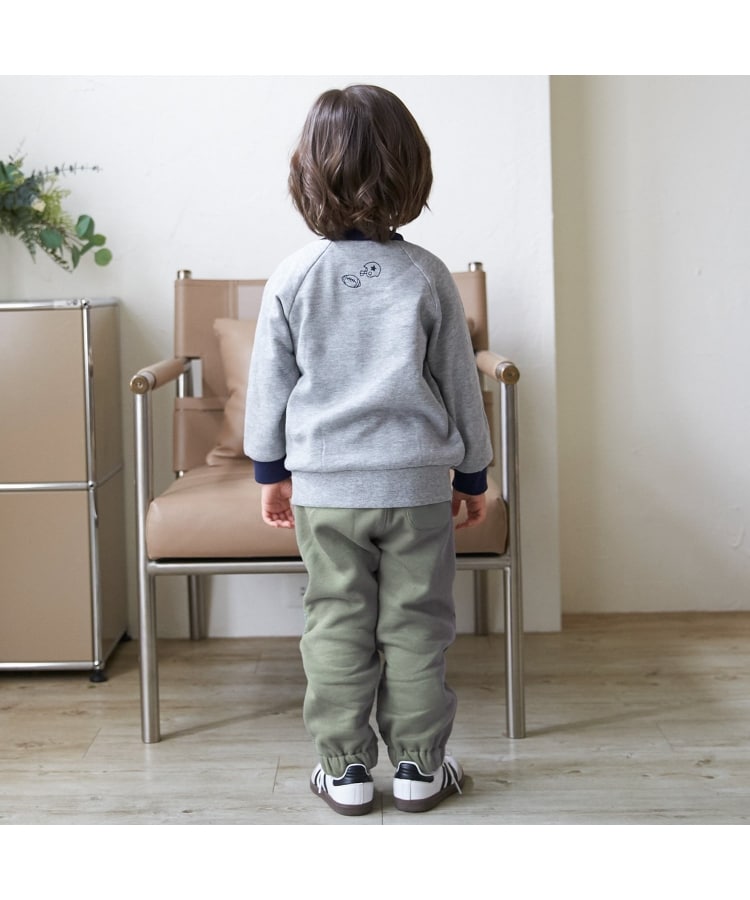 muningwear キルティングパンツ グレー 15.【灰色の国】あの