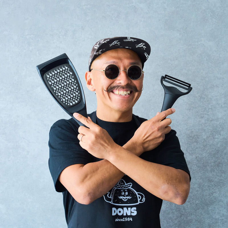 ののじ キャベピィ&サラダおろしセット ブラック CBP4LDS21BB