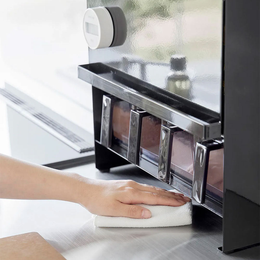 TOWER（タワー） 前が開く 隠せる調味料ラック タワー ホワイト 2009