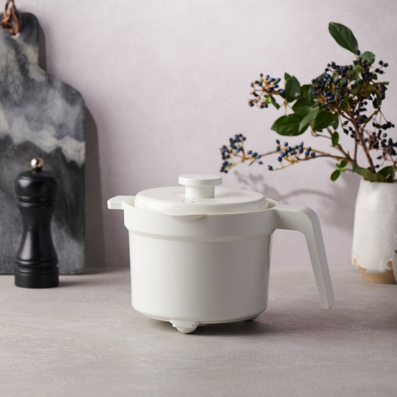 RANGEMATE(レンジメート) マグポット ホワイト MCS003A-CW |キッチン