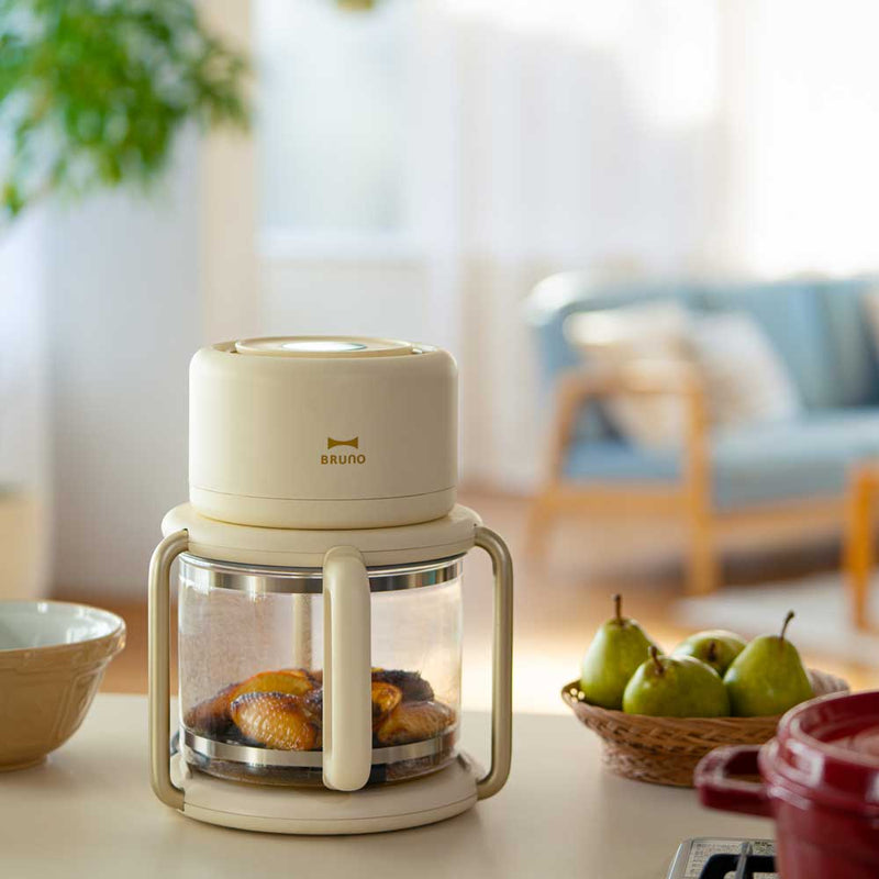BRUNO(ブルーノ) ガラスエアフライヤー BOE122-IV |キッチン用品通販