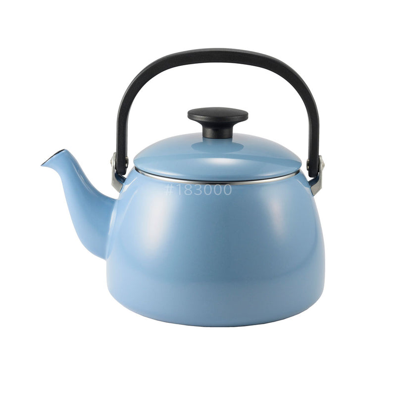 富士ホーロー コットンプラス 2.5L ケトル アッシュブルー CTP-2.5K.AB