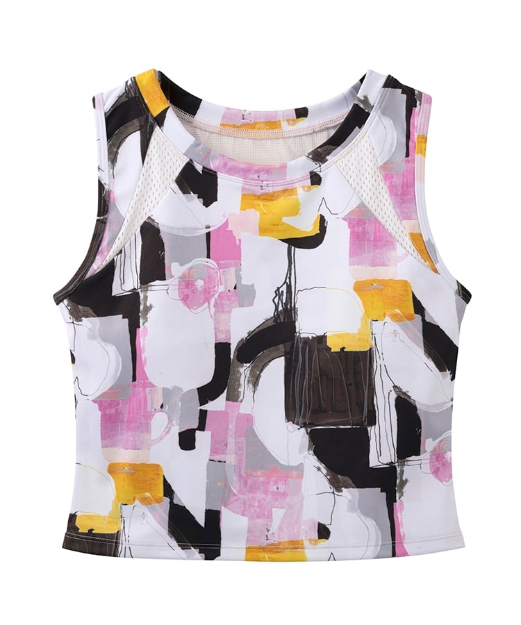 SUKALA】ミックスプリントブラタンクトップ(XS・S・M・Lサイズ