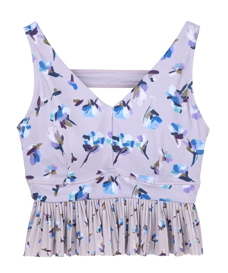 SUKALA】ローズプリントブラトップ(XS・S・Mサイズ ライラック・ワイン