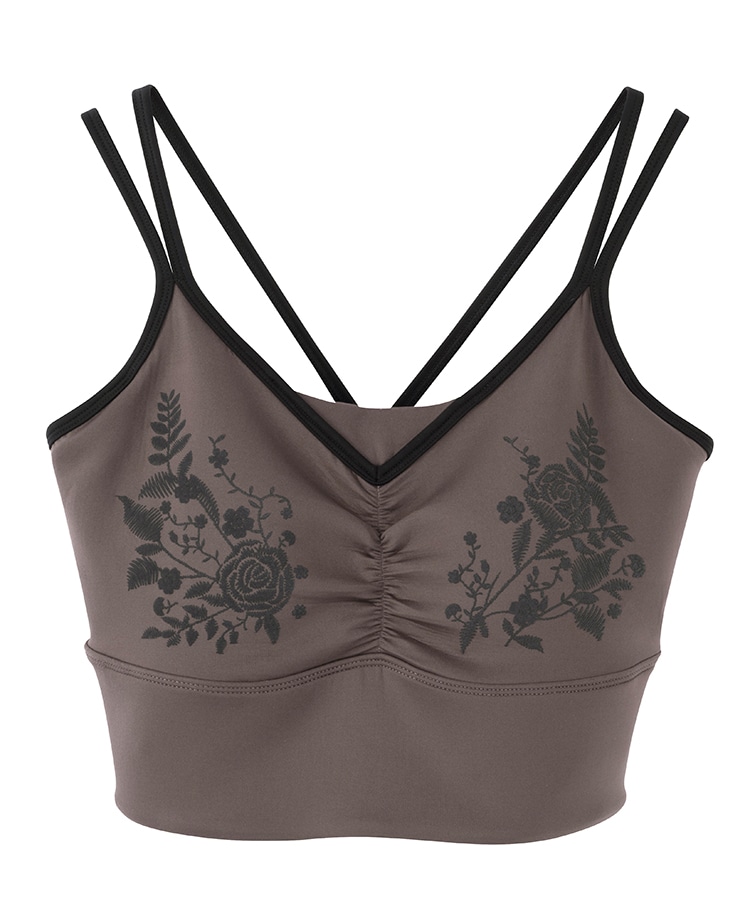 SUKALA】フラワーブーケブラトップ(Sサイズ ブラック・オフホワイト