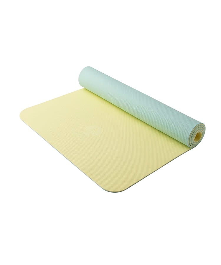 SUKALA】リバーシブルヨガマット6mm(ローズ・レモンライム・アクア