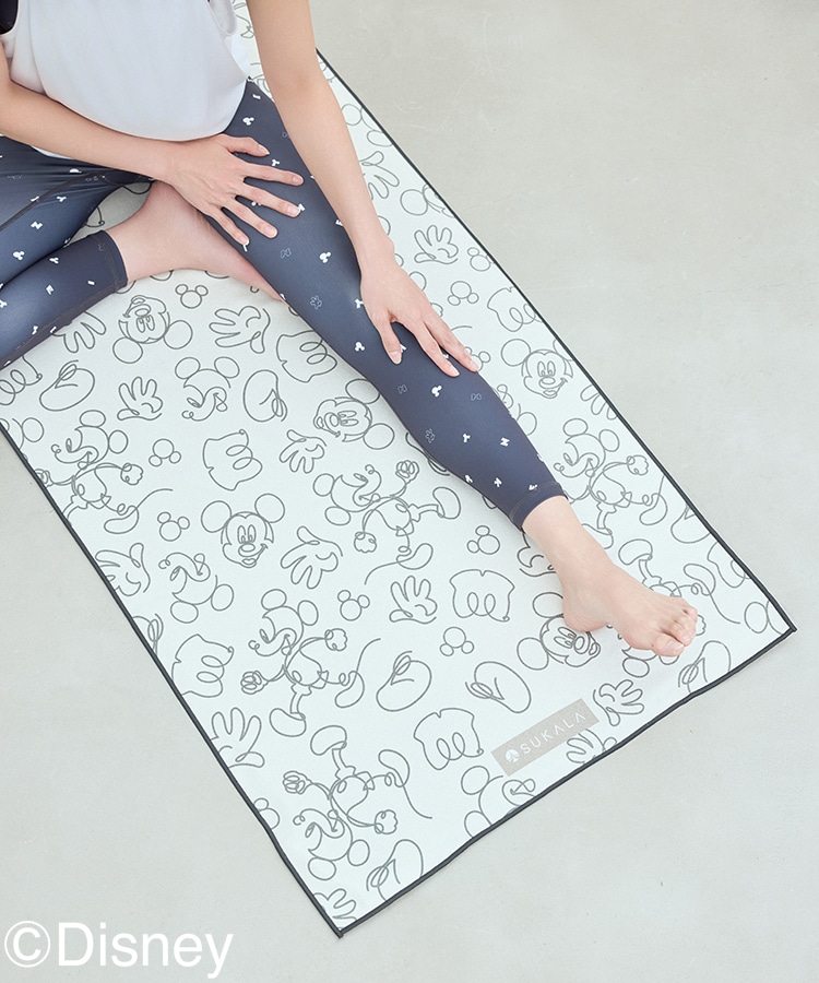 SUKALA】プリントヨギラグ(ライナーミッキーマウス): ヨガグッズLAVA