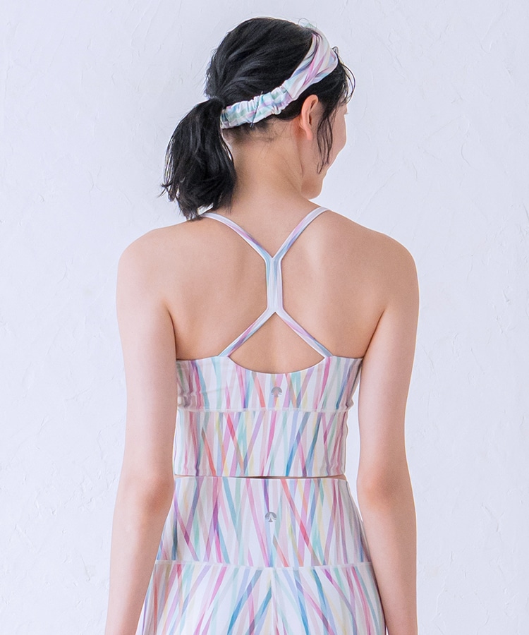 SUKALA】ラインプリントブラトップ(S): ヨガウェアLAVA公式オンライン