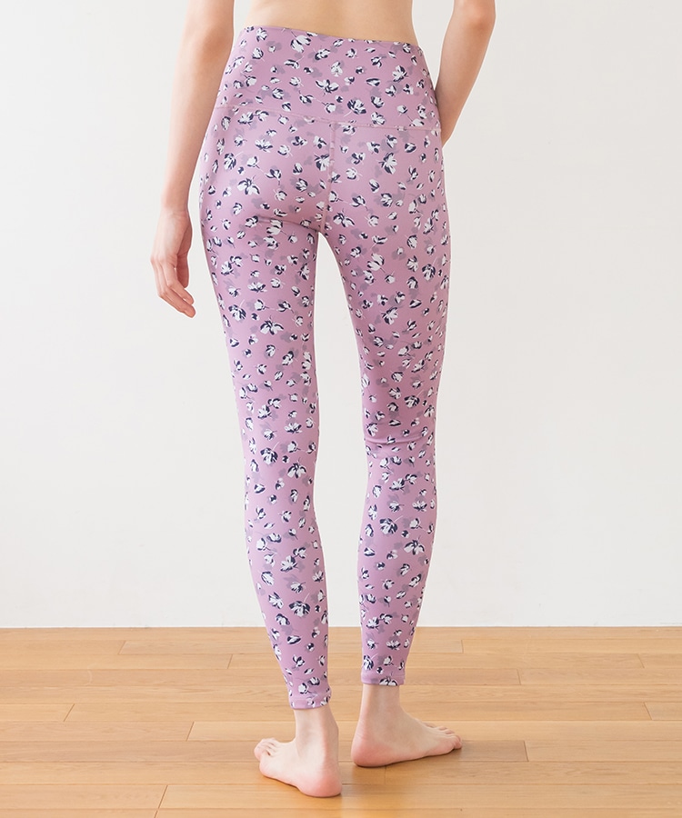 SUKALA】フラワープリントレギンス(XS・S・M・L・LLサイズ ダスティ