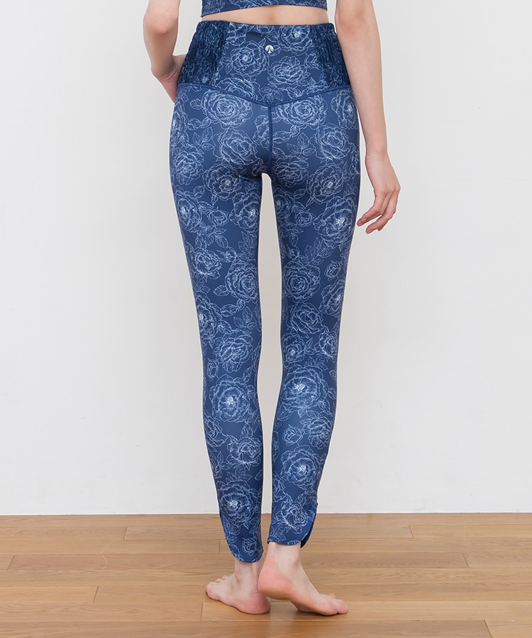 フラワープリント ヨガパンツ 新品 フラワープリント ヨガパンツ 新品