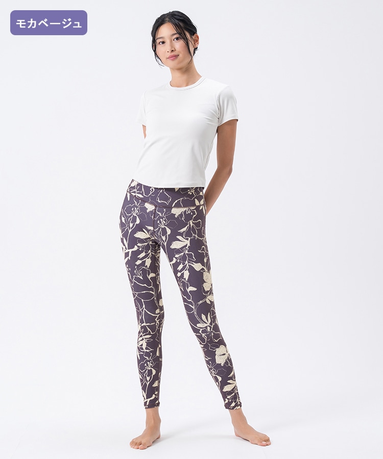 SUKALA】カップ付きTee＆レギンスセットアップ: ヨガウェアLAVA公式