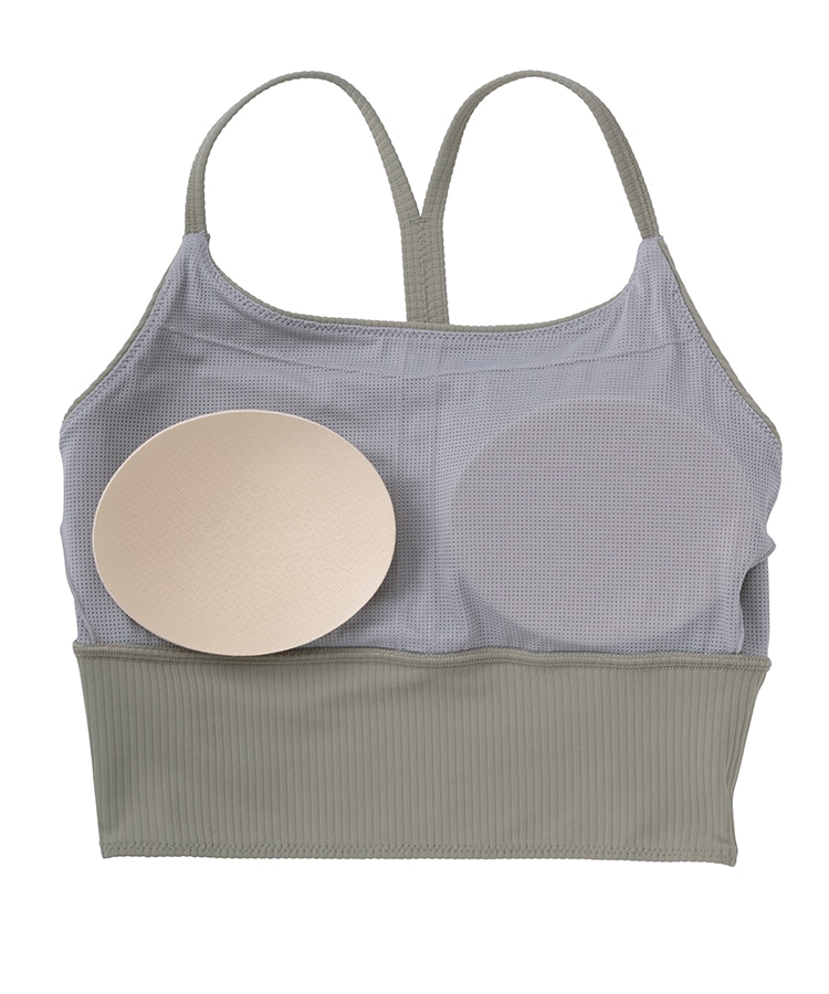 SUKALA】バックツイストセパレートタンクトップ(S・M・Lサイズ ペール