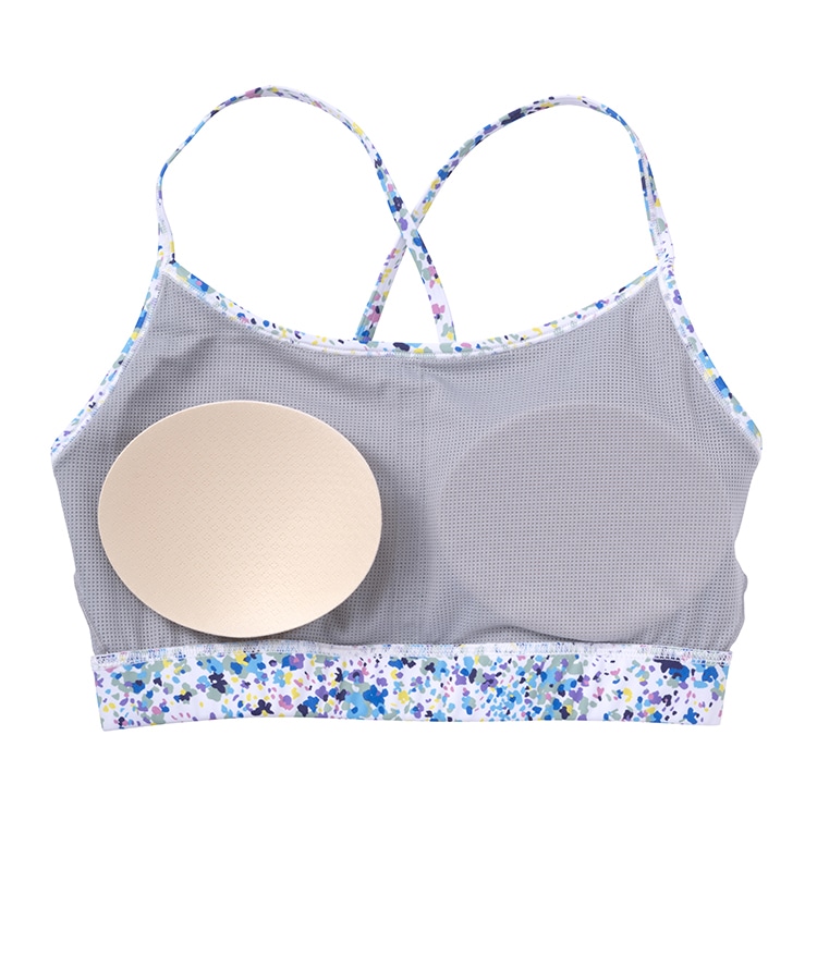 SUKALA】フロントギャザータンクトップ付きトリプルセットアップ(XS