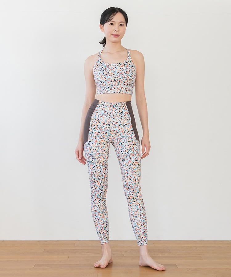 SUKALA】スポットペイントセパレートトップス(XS・Sサイズ マルチ