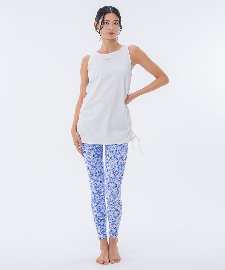 SUKALA】フラワーガーデンプリントセパレートタンクトップ(S・M・L