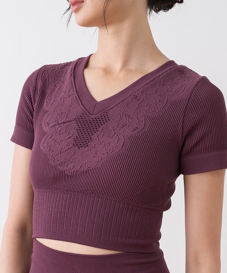 SUKALA】アクティブデイジートップス(XS・Sサイズ ライトベージュ