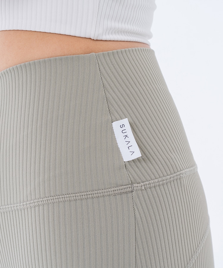 SUKALA】ベーシックリブトレンカレギンス(XS・S・M・L・LLサイズ