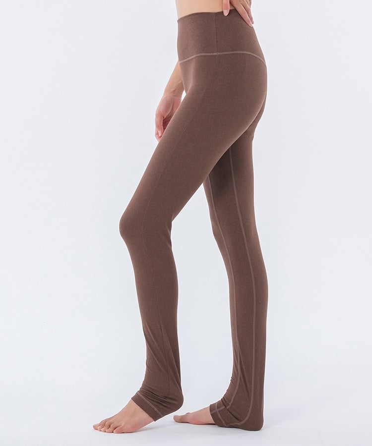 SUKALA】メランジトレンカレギンス(S・M・Lサイズ モカブラウン