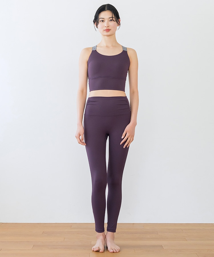 SUKALA】プルオーバー付きブラ＆レギンスセットアップ【LAVA】Mサイズ