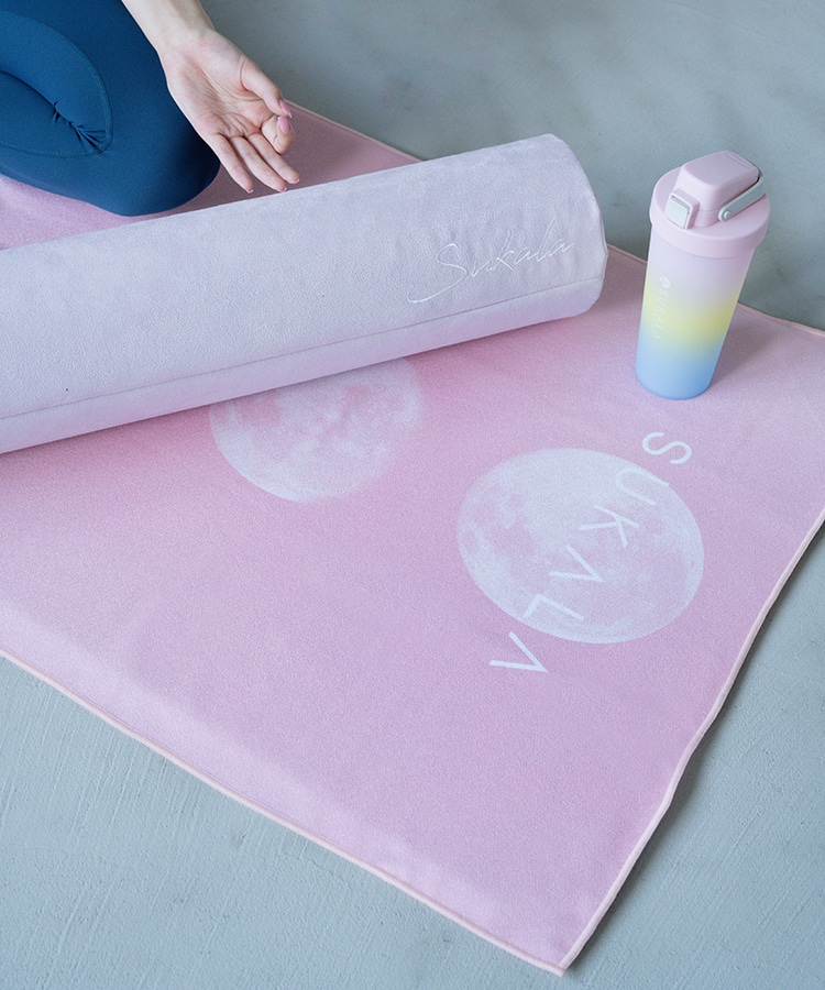 SUKALA】プリントヨギラグ(ピンクムーン): ヨガグッズLAVA公式