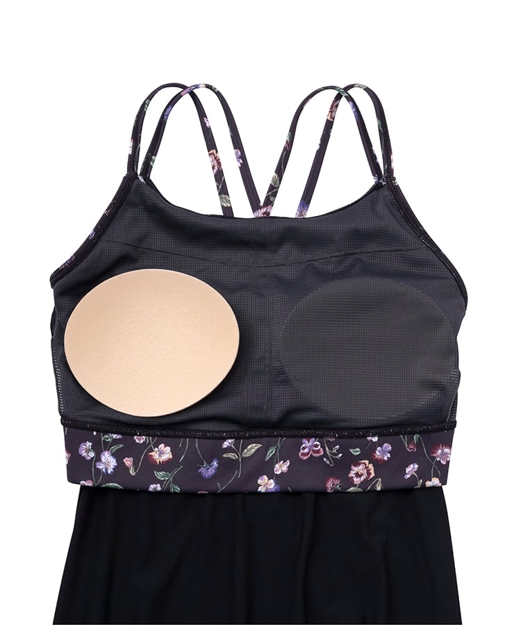SUKALA】スプリングフラワーカバーキャミソール(XSサイズ パンジー