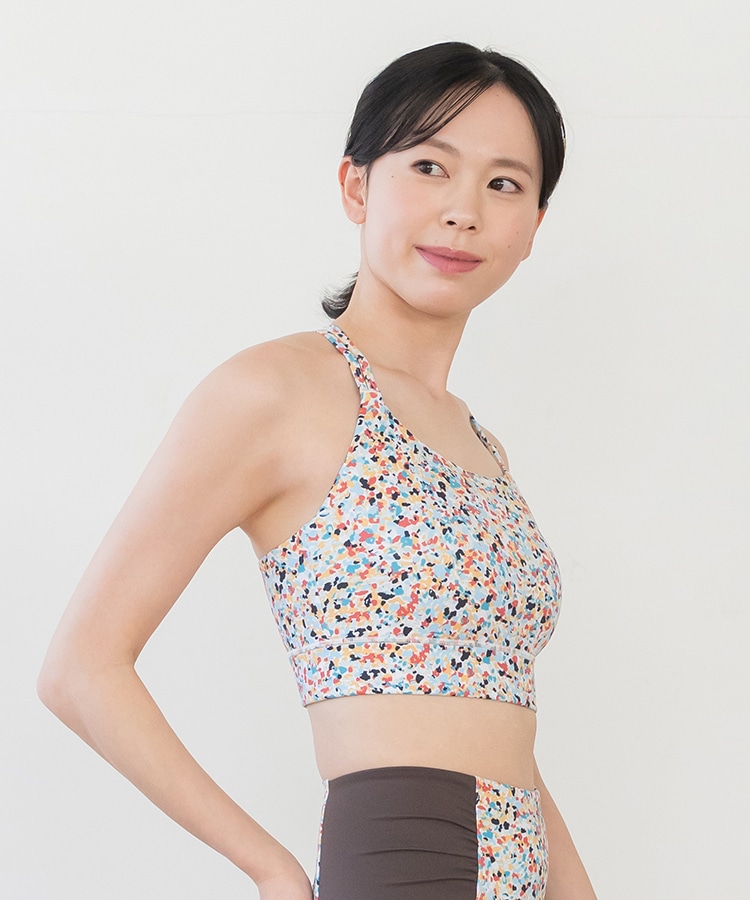 SUKALA】スポットペイントセパレートトップス(XS・Sサイズ マルチ