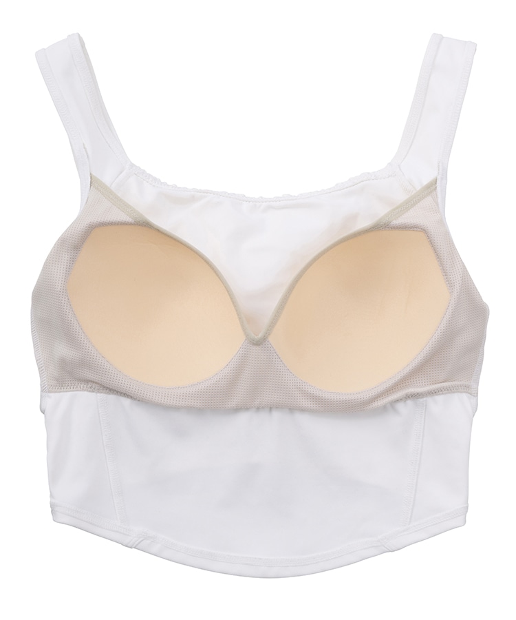 SUKALA】フラワーレースブラトップ(XS・Sサイズ ブラック・ブラウン