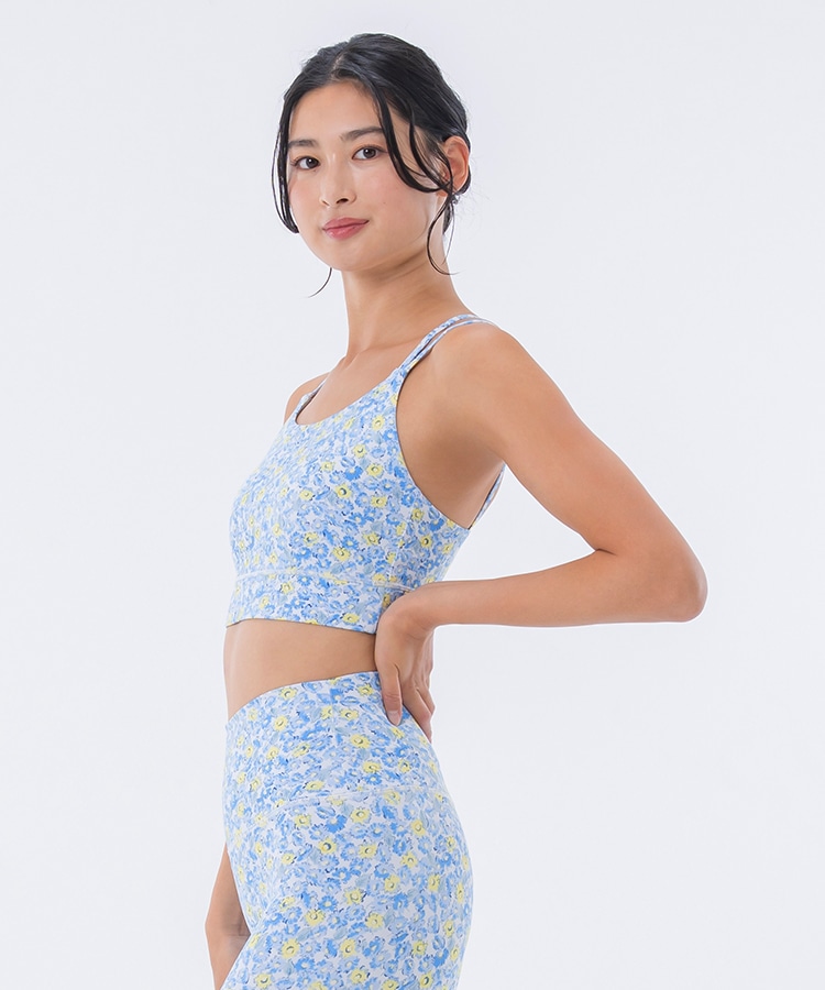 SUKALA】フラワーガーデンプリントセパレートタンクトップ(S・M・L