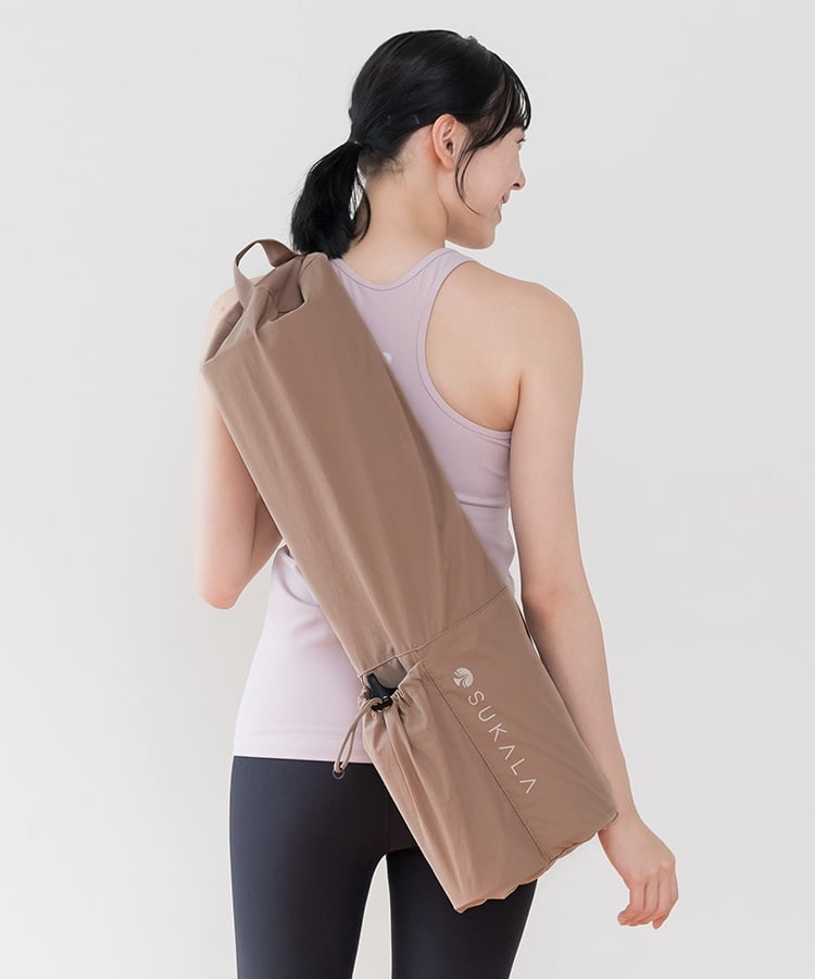 SUKALA】Yogi Mat Bag(キャメル・ラベンダー・チャコールグレー): ヨガ