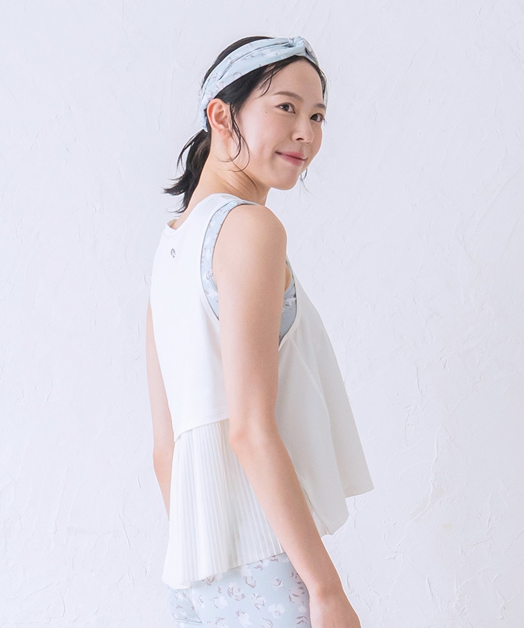 SUKALA Sサイズタンクトップ、ヘアバンド、トラベルポーチ、ショルダー