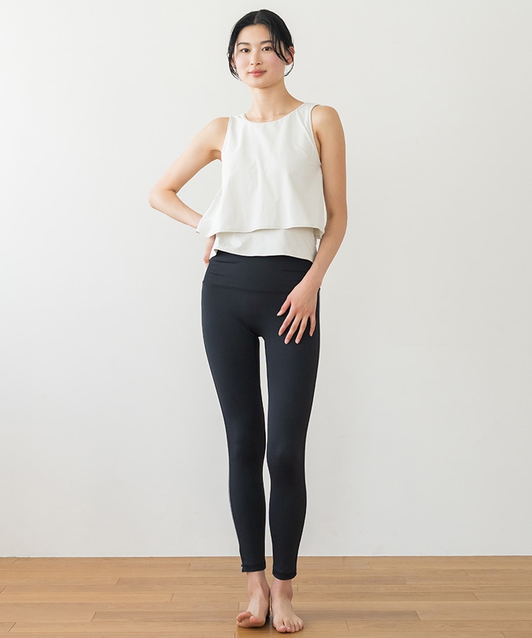 SUKALA】カップ付きフレアタンクトップ(XSサイズ ライラックピンク