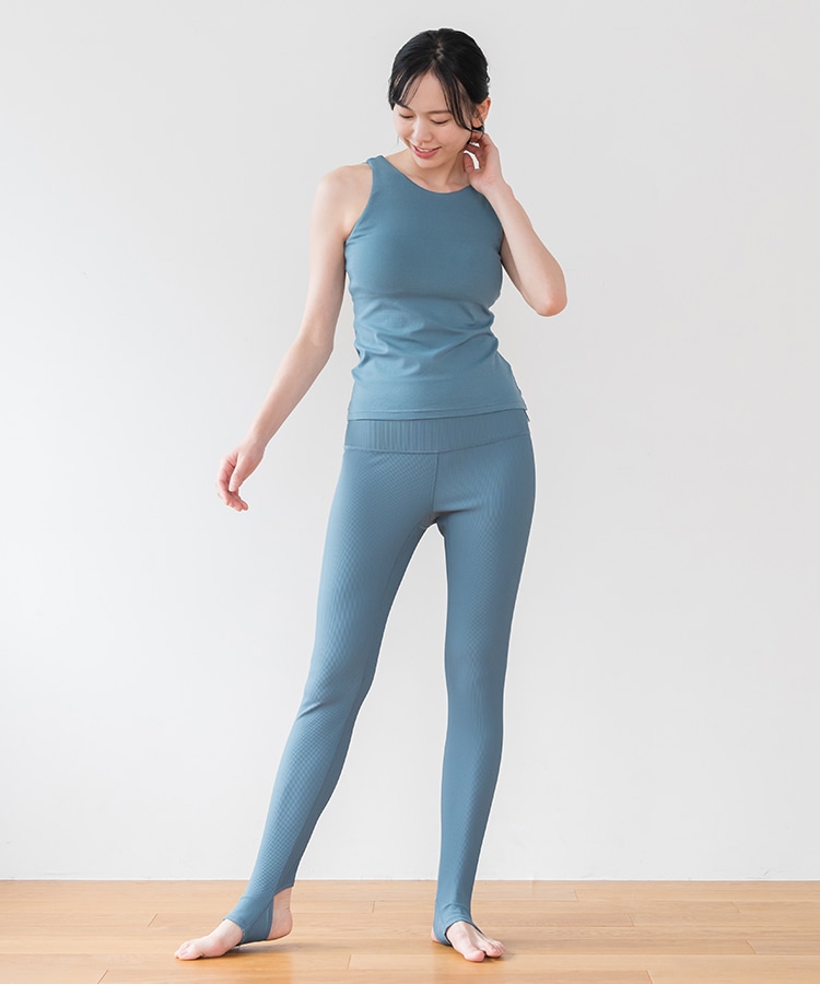 SUKALA】WAGAMIタンクトップ(XS・Sサイズ ゴールドブラウン・スモーク