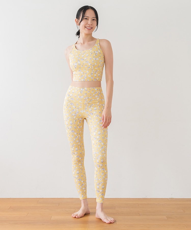 SUKALA】ベーシックロゴブラトップ(Mサイズ スモークイエロー