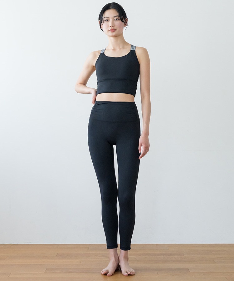 SUKALA】バッククロスロゴブラトップ(XS・S・Mサイズ ライトグリーン