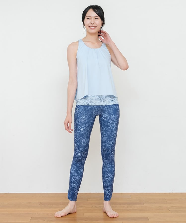 SUKALA】ブルーミングフラワープリーツタンク(XS・Sサイズ クリア