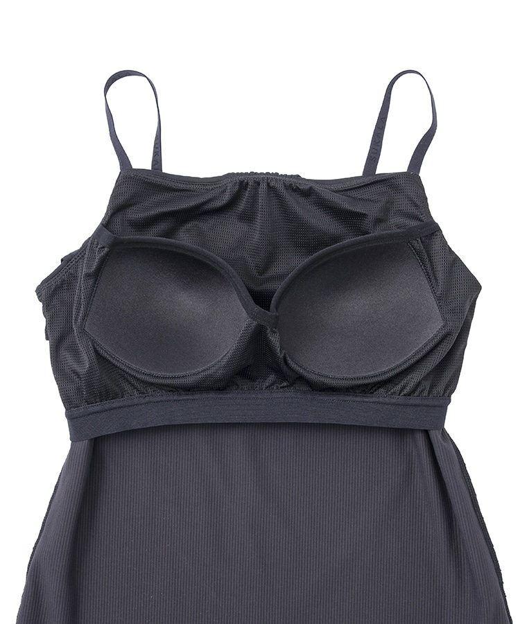 SUKALA】リブドレープキャミソール(Sサイズ ディープグリーン