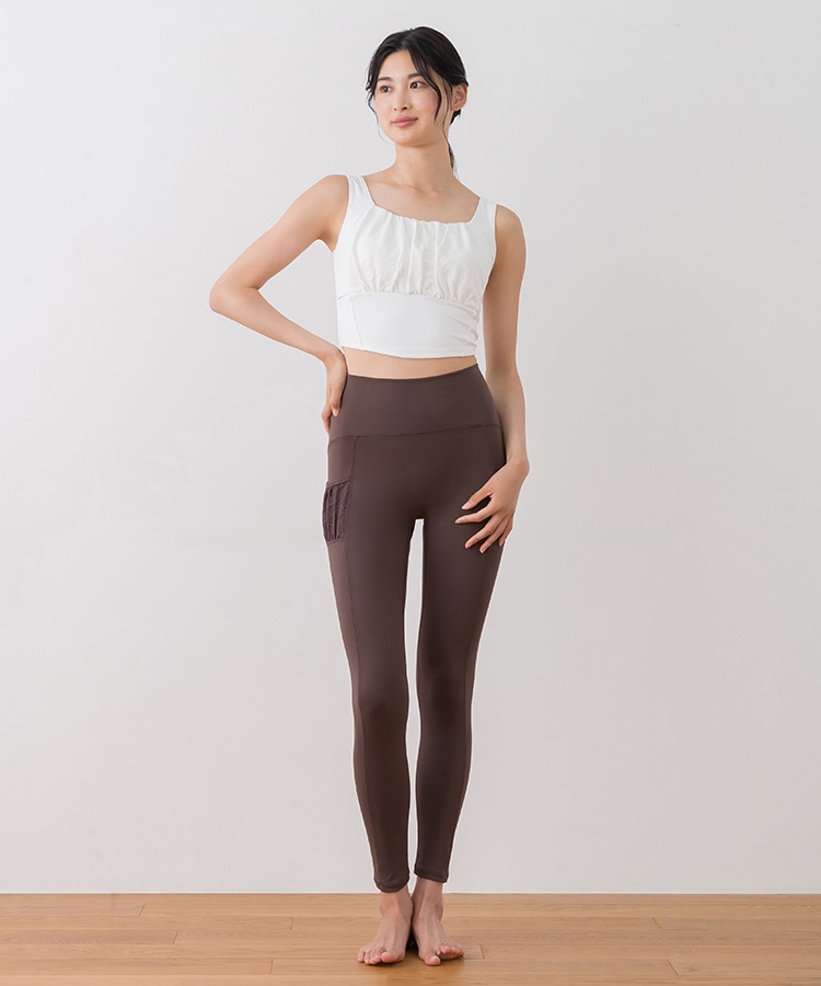 SUKALA】フラワーレースブラトップ(XS・Sサイズ ブラック・ブラウン