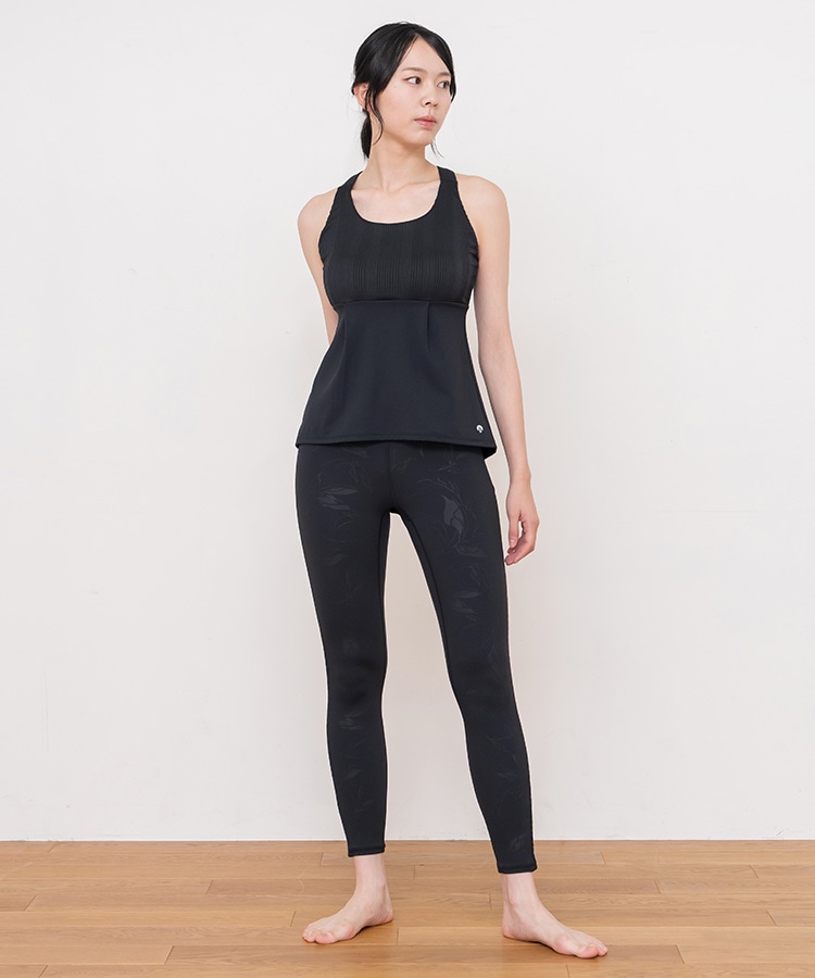 SUKALA】バックフレアタンク(Sサイズ ローズコッパー・チョコレート