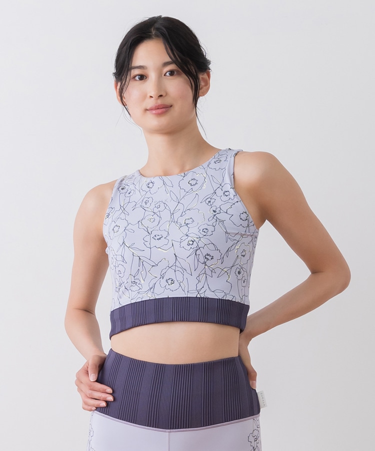 SUKALA LAVA フローラルプリント ヨガウェア オフショルダー SUKALA