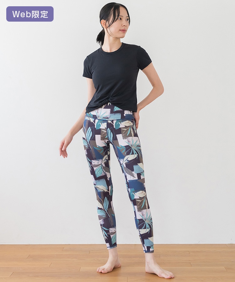 未使用】【SUKALA】ドットプリント ヨガウェアセット タグ付き SUKALA