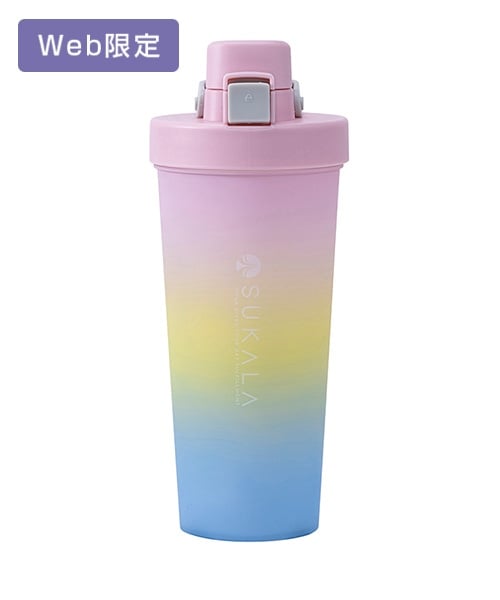 SUKALA】グラデーションシアーボトル(ピンクグラデ): ヨガグッズLAVA