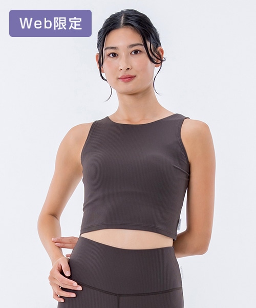 SUKALA】ベーシックリブショートタンクトップ(XS・S・Mサイズ