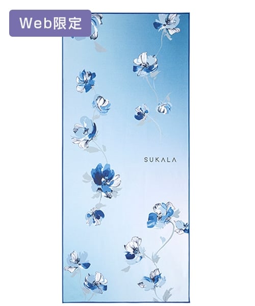SUKALA】プリントヨギラグ(クリスタルブルー): ヨガグッズLAVA公式