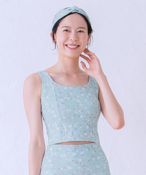 SUKALA】プチフルールショートタンクトップ(S): ヨガウェアLAVA公式