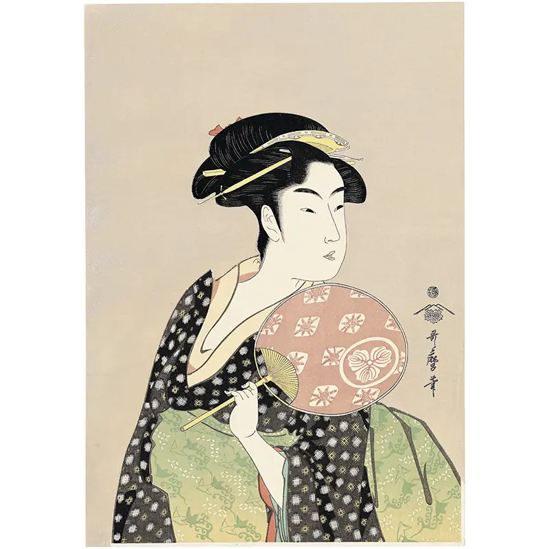 喜多川歌麿・きたがわうたまろ（1753?-1806）